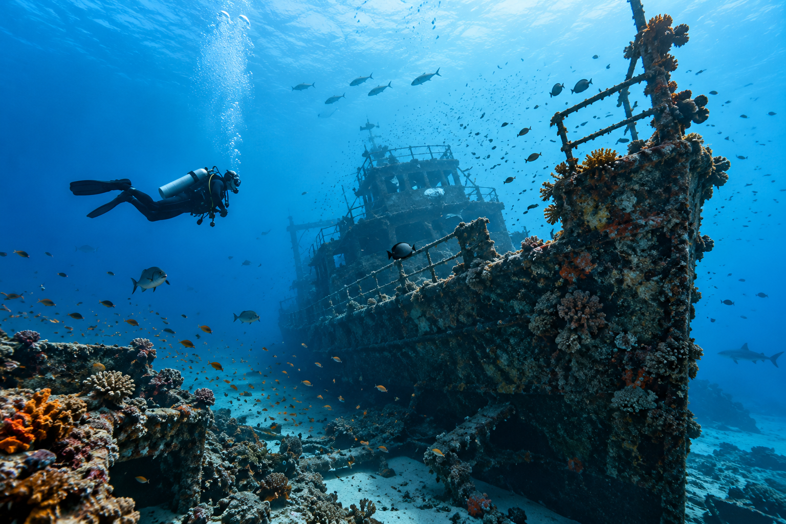 Saudi Red Sea Wreck Diving